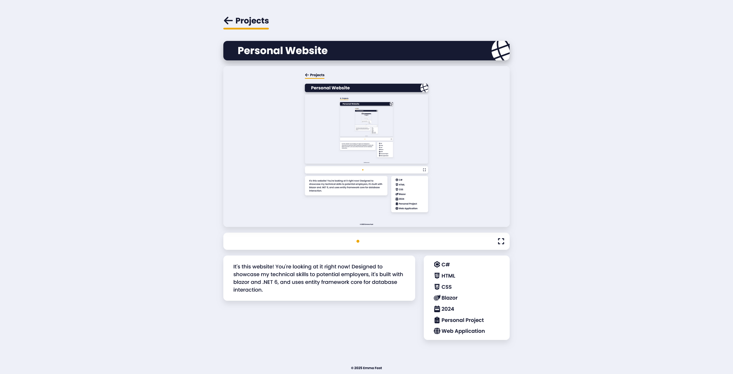 A recursive screenshot of this site. It's like looking in a hall of mirrors! 